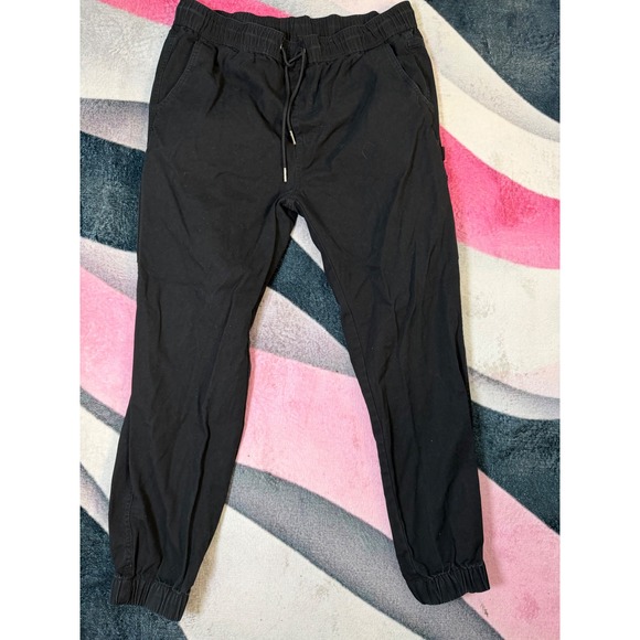 csg Other - CSG Champs Sports Gear Mens Black Cargo Jogger Pants XL Elastic Waist Utility
